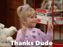 michelle tanner thanks GIF