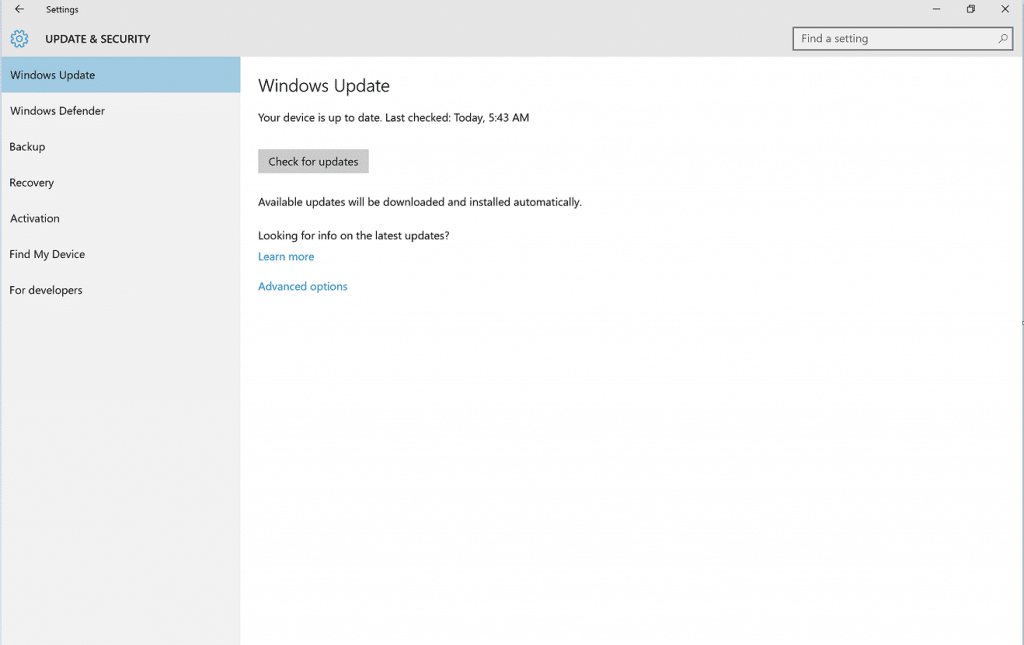 Windows Update