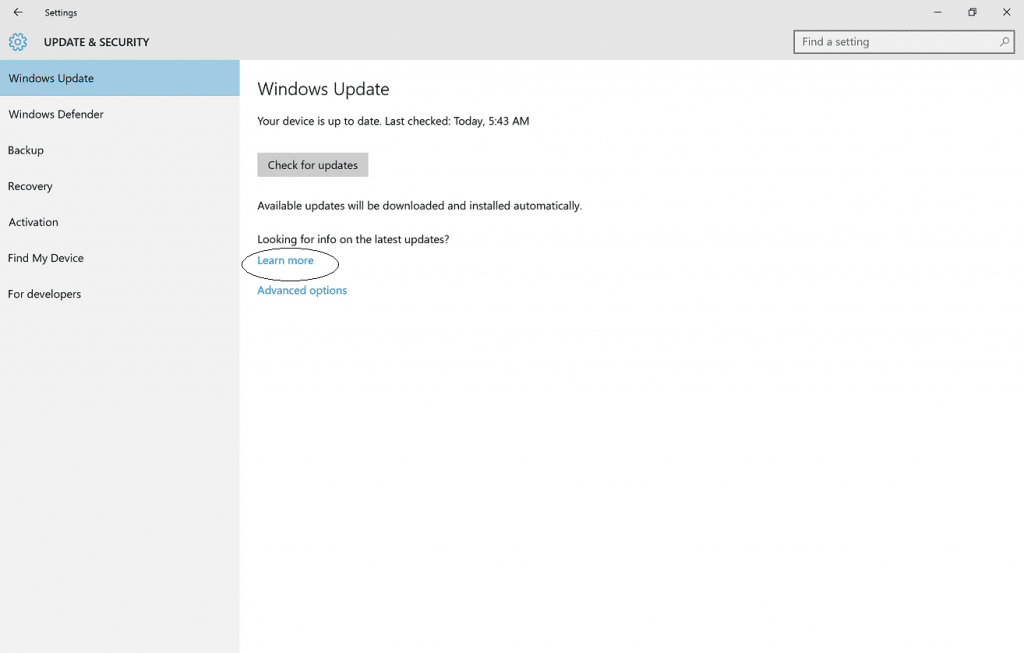 Windows Update