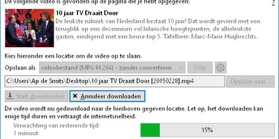 Gemist Downloader - Download programma's van Nederlandse tv-zenders